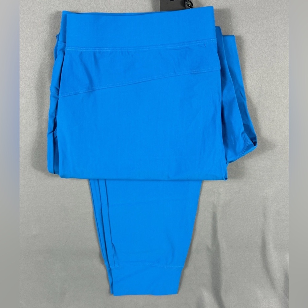 Greyson Womens Pants Joggers Phoenix Large Blue Bird Nylon Spandex - Picture 3 of 6